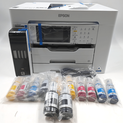 #ad Epson Workforce ST C8090 All in One Supertank Color Printer C11CH71203 $911.97