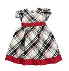 Hartstrings Short Sleeve Holiday Dresses for Girls