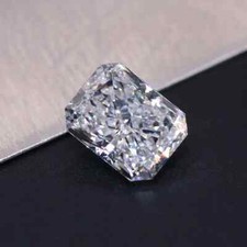 2.30 CT VVS1 D Grade Radiant Cut Natural White Diamond   Certified.