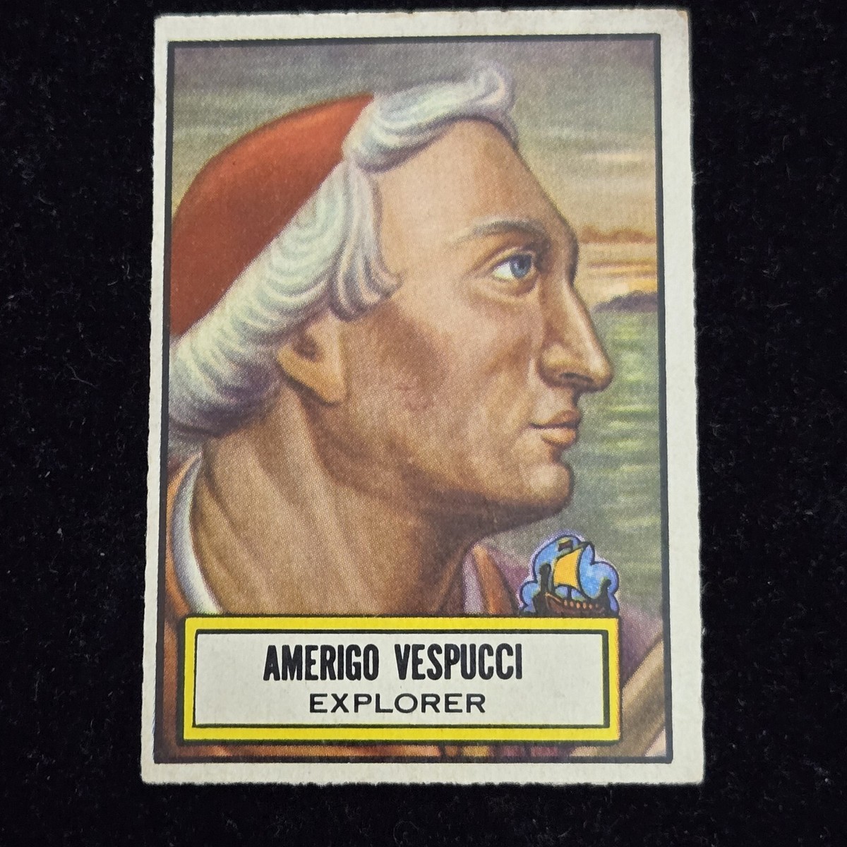 amerigo vespucci pokemon card Early Explorers Project: Create Your Own Trading Cards (24 Explorers C Heart 2 Heart Teaching Castellamare di Stabia 1952 Topps Look n See
