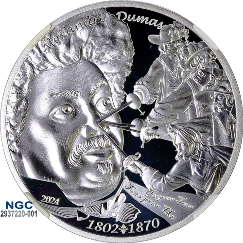 2024 France S10E Alexandre Dumas NGC PF 69 UC - Picture 5 of 13