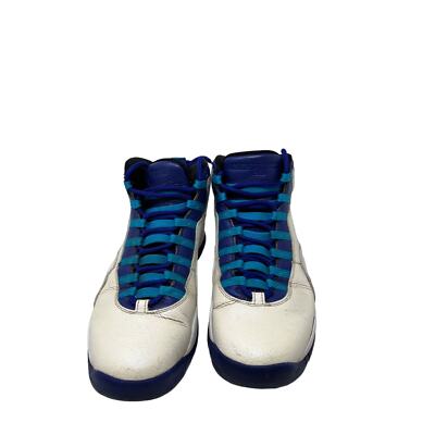 Nike Air Jordan Retro 10 Charlotte Mens 10 Air Jordan 10 Retro Charlotte Hornets Size 9 310805-107 Blue  main image 4