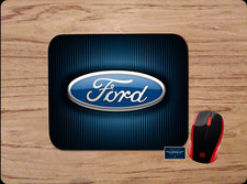 FORD LOGO INSPIRED CUSTOM NONSLIP MOUSE PAD DESK MAT HOME SCHOOL OFFICE GIFT