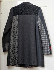 Beautiful Mia Donna Patchwork Coat. Size L.