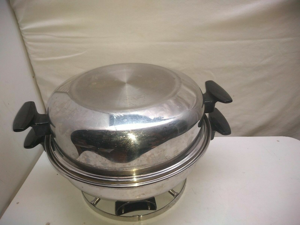 Townecraft Chef's Ware 11" Electric Skillet Stainless Liquid Core Pot