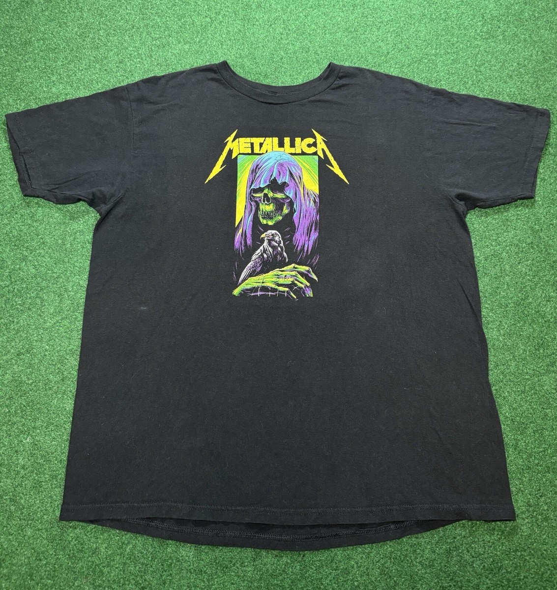 Metallica The Wizard Death Reaper Mens XL Metal Band T Shirt