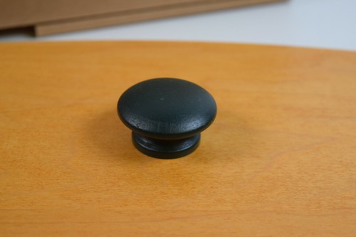 Longaberger New Wooden Oval Lid with Round Green Knob #55930 - Picture 4 of 6