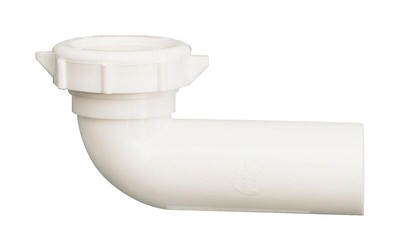 Plumb Pak PP855-79 Drain Elbow 2.3 W x 9 H in. for Waste King Garbage Disposals