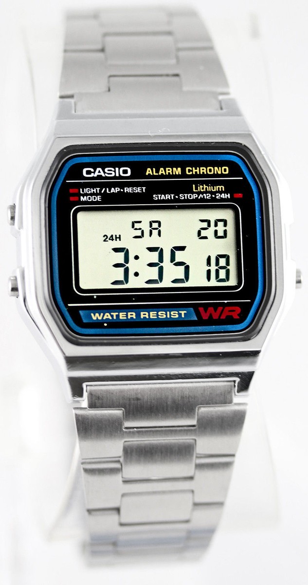 Casio A158w Casio Uhr Batterie Austauschen Casio Retro Digital Uhr