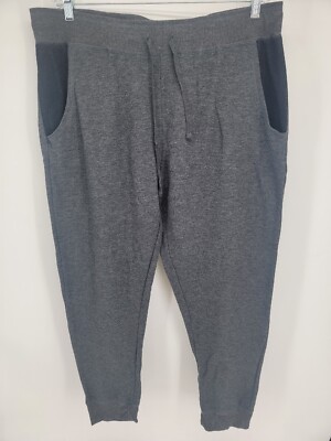 Womens Juniors Just Be Free Gray Sweatpants Pockets Size 3X