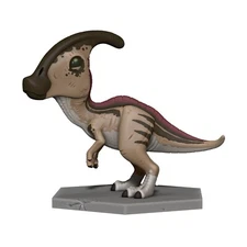 Chibi Parasaurolophus, 3d printed figure painted, Jurassic 