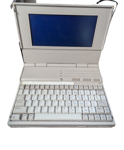 My compaq elite lte 4/50cx 486 laptop salvaged from a recycling center