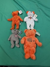 Cal Ripken Jr Baltimore Orioles Lot Of 4 Plush Bears Asst Brands Beanie Babies