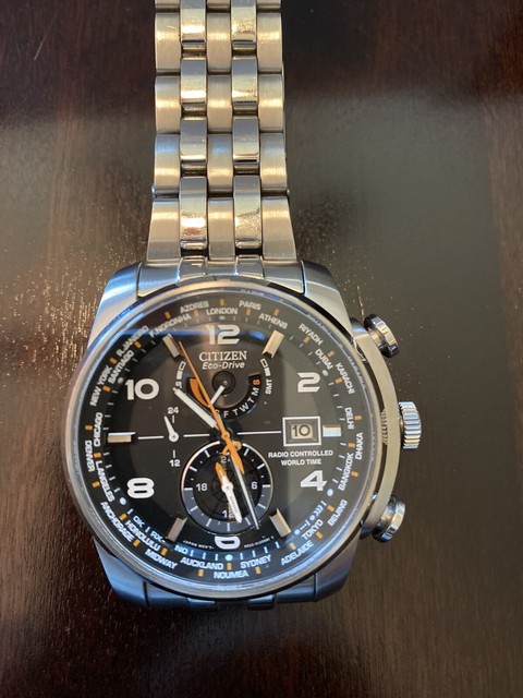 Citizen World Time A-T AT9010-52E Wrist Watch for Men for sale online | eBay