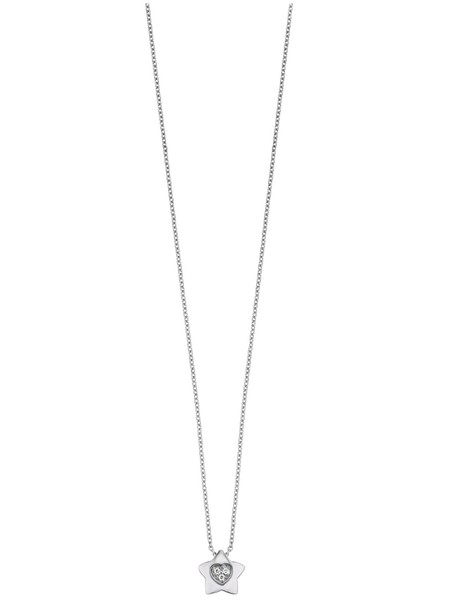 Herzengel HEN-HEARTSTAR-ZI MäDchen Kette Stern Sterling-Silber 925 Weiß 42 Cm-image