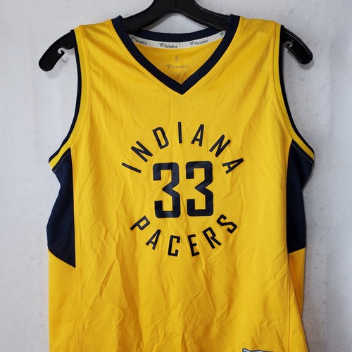 Myles Turner Indiana Pacers Youth's Large NBA Fanatics Swingman Yellow - Picture 4 of 9