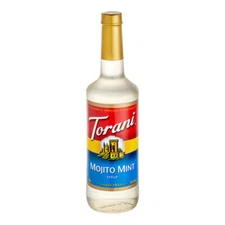 Torani Mojito Mint Flavoring Syrup 750 mL Glass Bottle 880362375