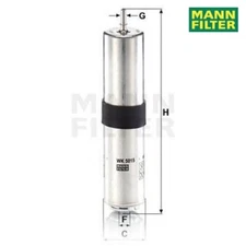 Fuel filter Mann filter WK5015 for BMW 2 Active Tourer