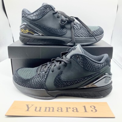 Nike Zoom Kobe IV Protro Low Black Mamba FQ3544-001 Men's