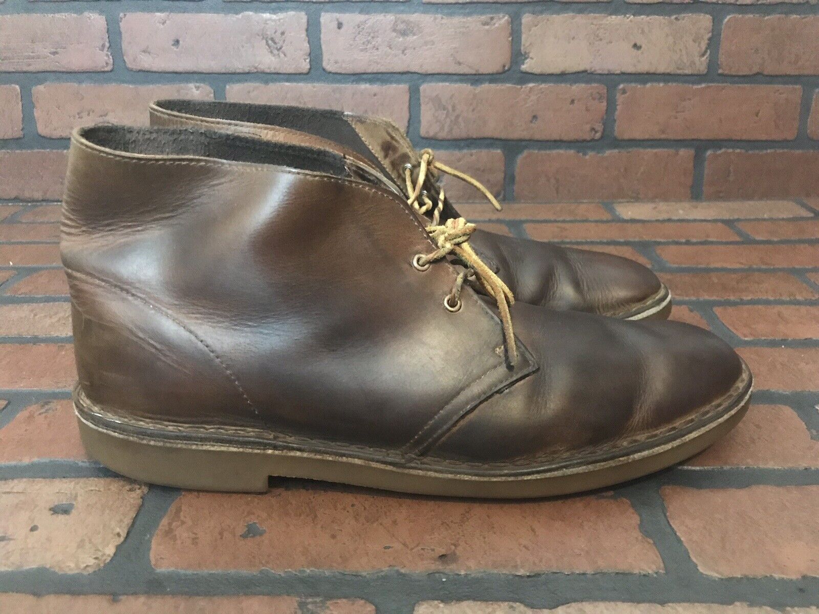 Clarks Originals Brown Leather Chukkas Desert Boots M… - Gem