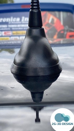 Guarnizione base gomma Antenna Mini R55 R56 Roof Tetto Dachantenne 6520 3456089 - Foto 3 di 5