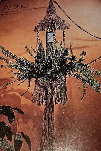 WIRED for MACRAME Patterns POT HANGER Lantern Hanger TABLE Wine RACK - Bild 4 von 7