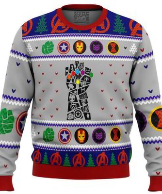 Gauntlet Ugly Christmas Sweater, 3D Xmas Holiday Gifts