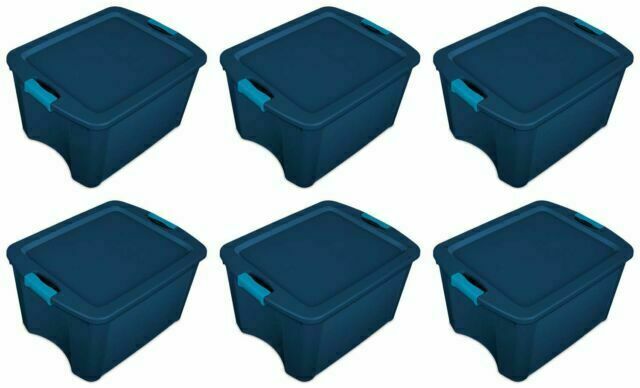 sterilite latch and carry storage bin