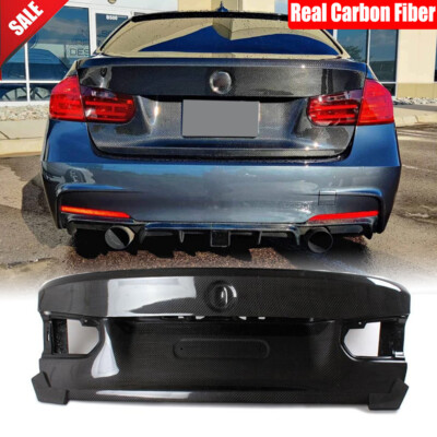 For BMW F80 M3 F30 3 Series 2012-19 Carbon Fiber Rear Trunk Boot