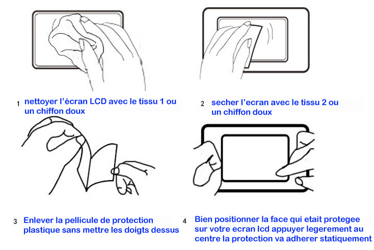 Protection D'écran LCD Ultra Mince Non Adhésive Pour Nikon D300 - Verre De Protection Transparent - Neuf Sous Blister