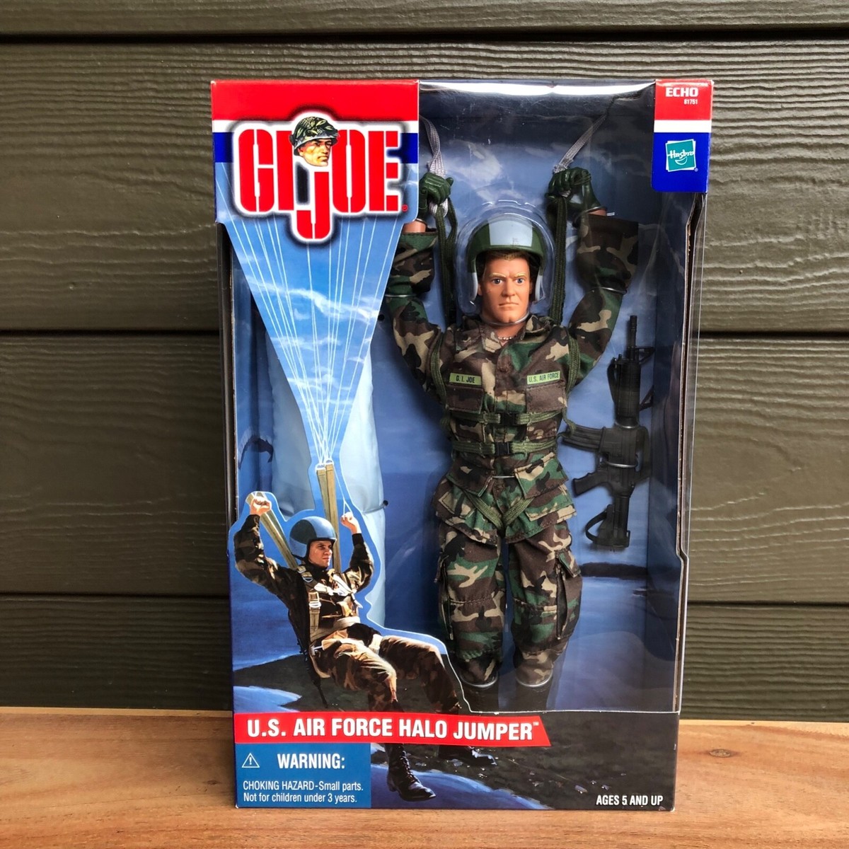 ミリタリー G.I. JOE U.S. AIR FORCE HALO JUMPER Hasbro GI Joe 12
