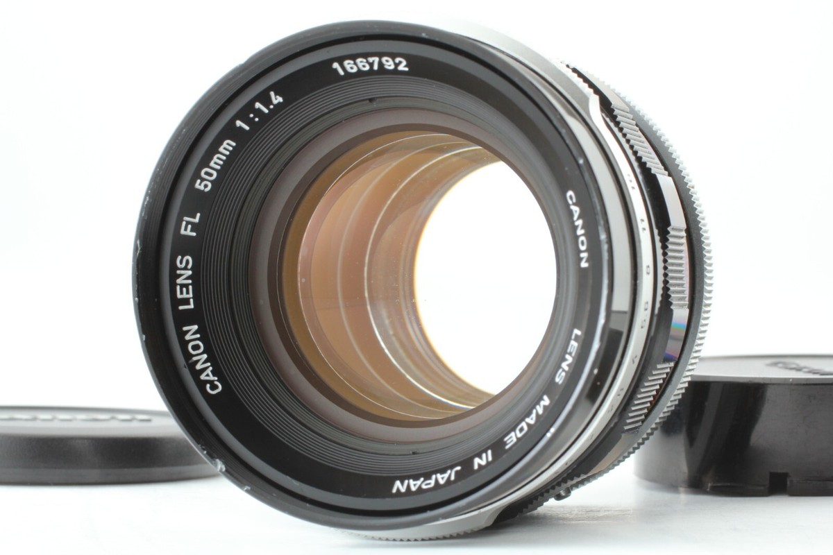 Exc+++++5】 CANON FL 50mm f/1.4 MF Standard Lens FD Mount