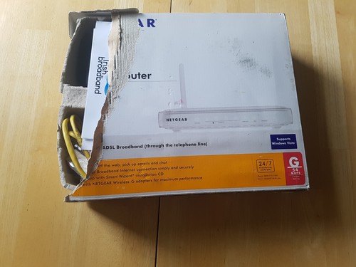 Netgear 54Mbps Wireless ADSL Modem Router DG834G - Picture 5 of 6