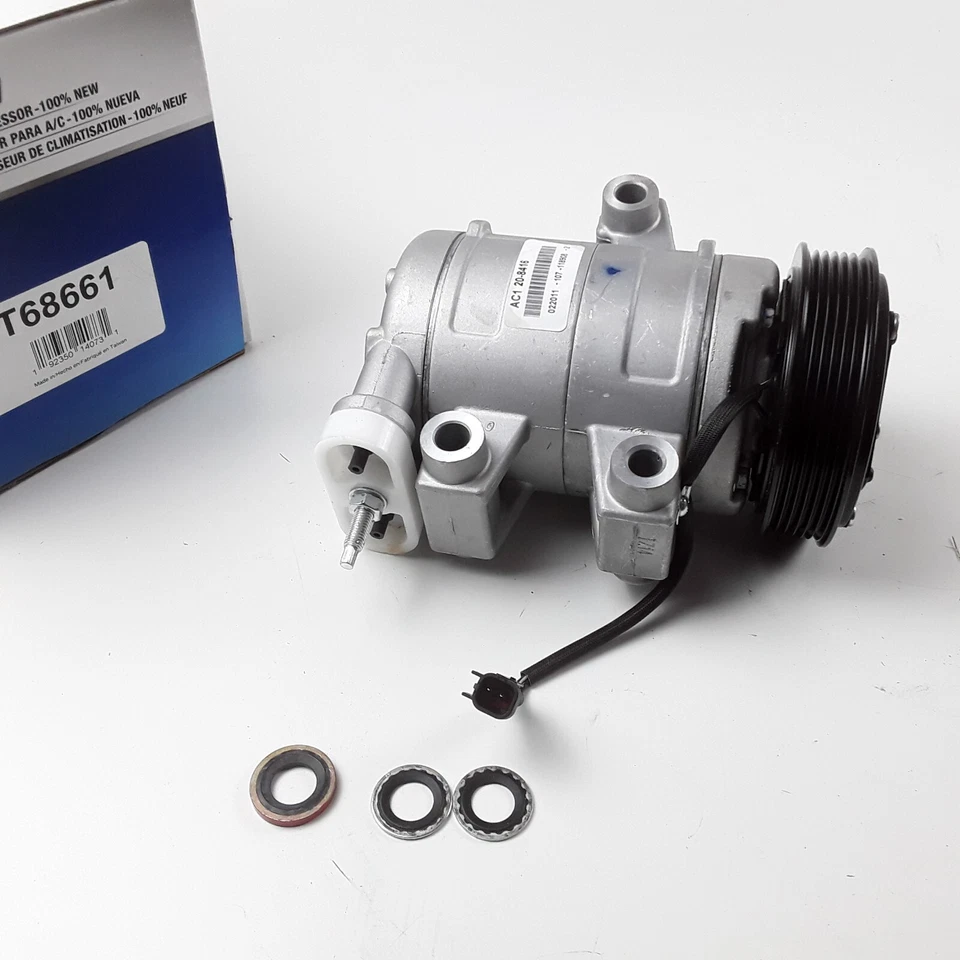 Compresor de aire acondicionado para Chevrolet Equinox Pontiac Torrent 2006 2007 2008 2009 Foto 4 de 4