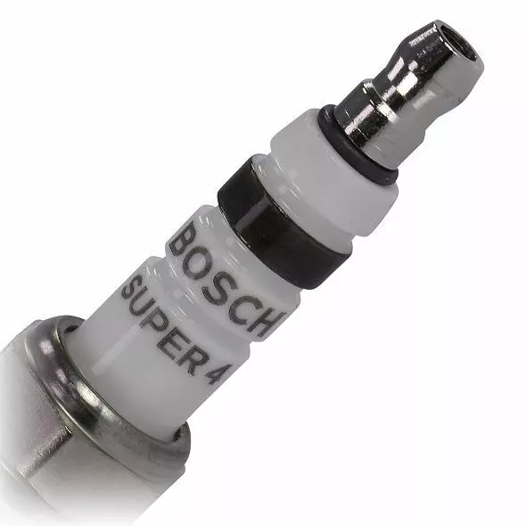 Kit 4 Bujías Bosch Super 4 FR78X 0242232502 Mini Cooper S R50 R52 R53 Foto 4 de 4
