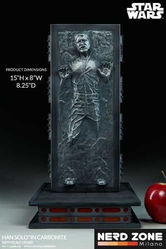 SIDESHOW - Star Wars Figure 1/6 Han Solo in Carbonite 38 cm - Foto 5 di 13
