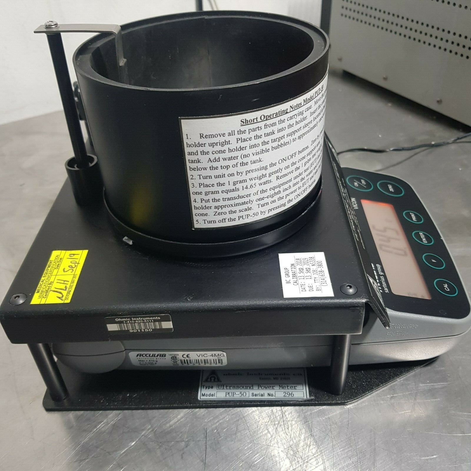 ULTRASOUND POWER METER PUP50 eBay