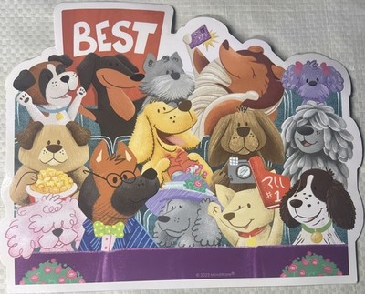 Official replacement Audience Card from Doggie Showdown by MindWare.