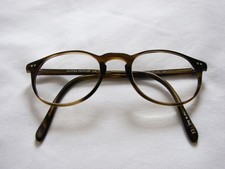 Men Oliver Peoples LA OV5004 1211 Riley R Brown Tortoise Shell Eyeglasses Frames