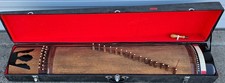 Vintage Chinese Guzheng 16 String Zither 54" Traditional Instrument w/ Case