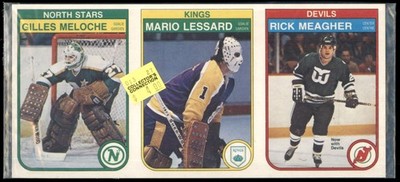 1982 O-Pee-Chee Gilles Meloche / Mario Lessard / Rick Meagher #NNO