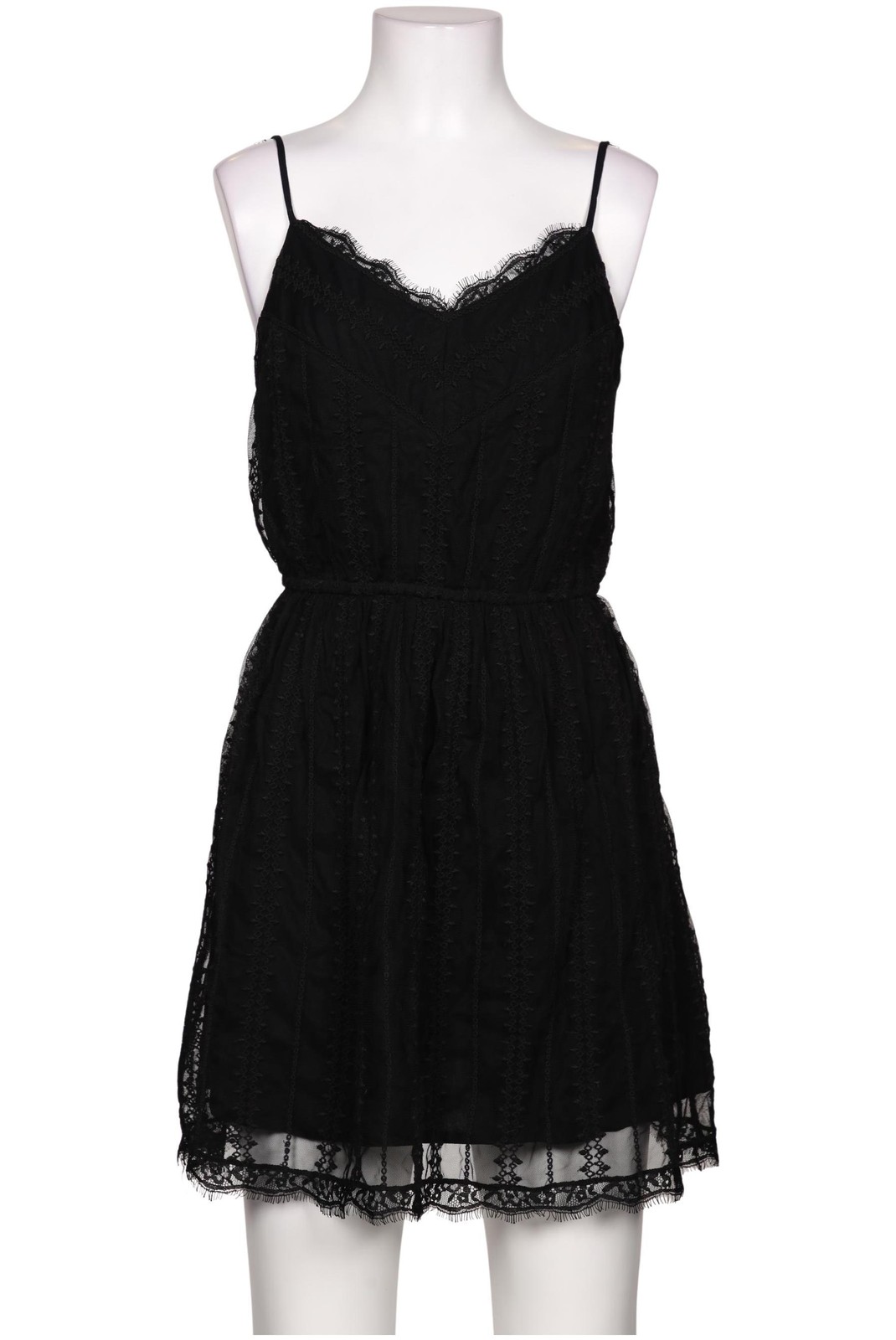 Abercrombie & Fitch Kleid Damen Dress Damenkleid Gr. S Schwarz #wsk3221