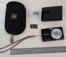 Sony Cybershot DSC-W180 10.1MP Black, Battery, 8GB Memory Card and Charger