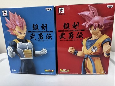 Banpresto Dragonball Super Choukoku Buyuuden 2 set SS God  figures Ships Frm USA