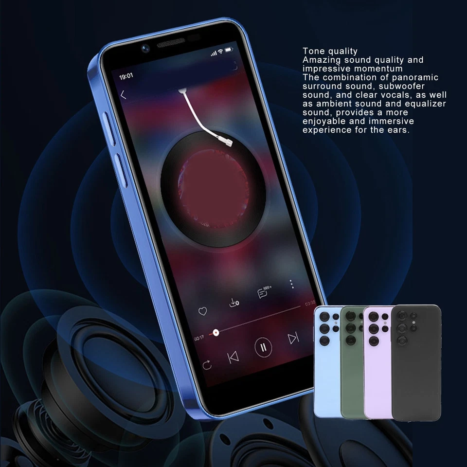 S24 Pro Small 3G Smartphone 4in LCD 2GB RAM 16GB ROM 3MP 10MP Camera Dual Car CT - Image 3 of 4