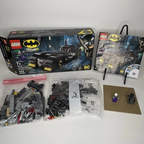 Lego 76119 Batmobile Pursuit of The Joker Batman DC Retired Set - Box Manual