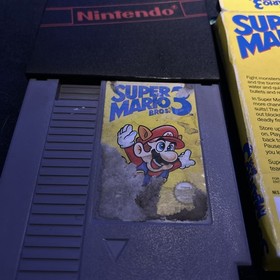 Super Mario Bros. 3 (NES, PAL UKV) Boxed + Nintendo Sleeve