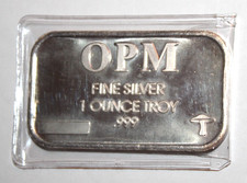 1 Troy Ounce OPM Mushroom Privy Ohio Precious Metals .999 Silver Bar 100.00 per troy oz