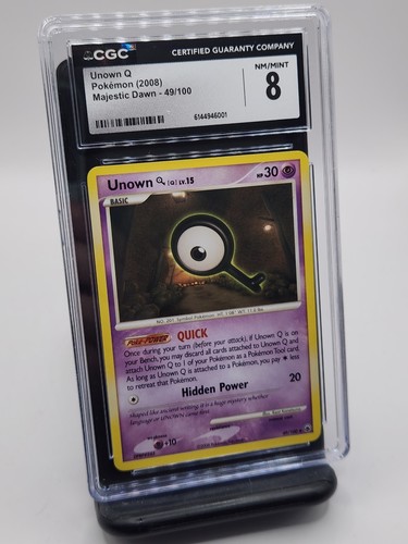 Unown [Q] graded CGC 8 for sale on eBay