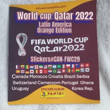 Panini World Cup QATAR 2022 Latin America Edition Orange Stickers #CAN1 - FWC29